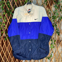 Vintage y2k nike 1990s embroidered button up coaches jacket