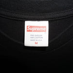 Medium - Supreme Superman 3D chrome hypebeast black t-shirt