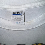 Vintage Y2K stock car racing 2000s nascar dover anvil tshirt