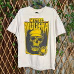 Vintage Y2K metal mulisha faded distressed skull 00s t-shirt
