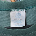 Vintage Y2K Las Vegas USA Made Nevada 1990s striped t-shirt