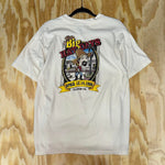 Vintage 1990s clovis big hat days caricature cowboy t-shirt