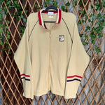 Vintage Y2K puma 90s waffle knit embroider zip track jacket