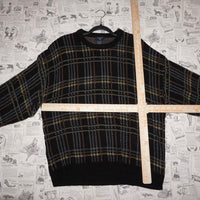 XL-Vintage Y2K dockers 1990s essential knitted cable sweater