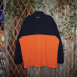 XXL - Vintage Y2K Nautica embroider quarter zip sweatshirt