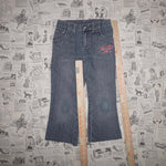 6 - Vintage Y2K US Polo assn denim femme 00s embroider pants