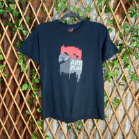 Vintage Y2K anti-flag 2004 cinderblock rare rock band tshirt