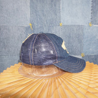 OSFA - Vintage Y2K Toronto Maple Leafs denim trucker NHL hat