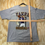 Vintage Y2K Brett Favre # 4 conquers all 32 teams t-shirt