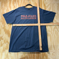 Vintage Y2K polo jeans Ralph Lauren spellout 2000s t-shirt