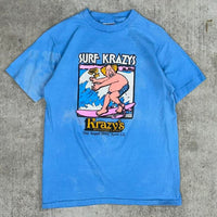 Vintage 80s surf restaurant t-shirt