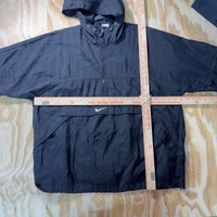 Vintage Y2K Nike half zip embroider light 1990s windbreaker