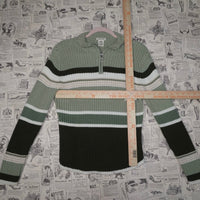 Large - Vintage Y2K St. John’s Bay knit stripe femme sweater