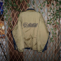 XXL VintageY2K St Louis Rams embroider nfl reversible jacket