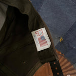 OSFA - Vintage 1990s fishing bag embroidered essential hat