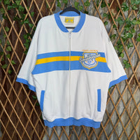 Vintage Y2K south pole embroidered 2000s zip up sweatshirt