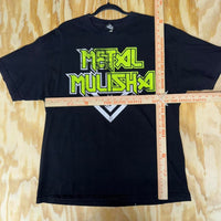 Vintage y2k metal mulisha grunge 2000s skull  t-shirt