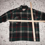 XL - Vintage Y2K woolrich plaid flannel usa made 90s jacket