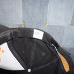 OSFA- Vintage / Y2K 00's Flame Embroidered Black Sturgis Hat