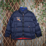 Vintage Y2K Tommy Hilfiger jean embroider 90s puffer jacket