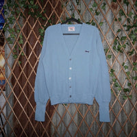 Large - Vintage Y2K campus Le Tigre patch 90s knit cardigan