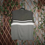 Medium- Vintage Y2K XG 90s XTREME gear stripe 90s knit vest