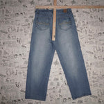 38 -Vintage Y2K 96 North faded baggy 2000s skate denim pants