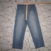 38 -Vintage Y2K 96 North faded baggy 2000s skate denim pants
