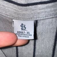 MLB baseball St. Louis Cardinals pinstripe baseball jersey