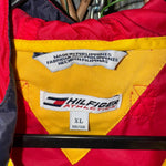 Vintage Y2K Tommy Hilfiger athletics 2000s patch windbreaker