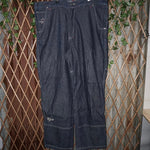 46 - Vintage Y2K Willie Esco dungarees 1990s embroider pants