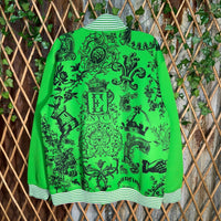 Vintage Y2K Enyce 2000s hip hop aop embroider zip up jacket