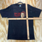 Vintage y2k heck yes napoleon dynamite comedy movie t-shirt