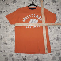 Vintage Y2K Abercrombie & Fitch raw hem preppy 2000s t-shirt