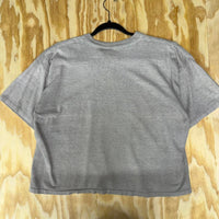 Vintage y2k sneakers all over print 1990s crop top t-shirt