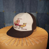 OSFA - Vintage Y2K Stan Felipe,harobed hay hauling 90s hat
