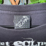 Vintage Y2K planet eclipse grunge 2000s motocross t-shirt