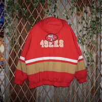 XL - Vintage Y2K Apex one puffer San Francisco 49ers jacket