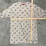 Vintage / Y2k southpole baggy aop sneaker tee 00s hip hop t-shirt