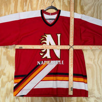 Vintage y2k napierville flame 1990s canada hockey jersey