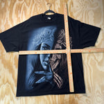 Vintage Y2K native tribal skull chicano 2000s og abel tshirt