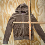 Vintage Y2K juicy couture velour preppy femme 2000s hoodie