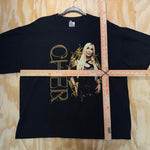 Vintage y2k cher singer concert 2000s tour concert t-shirt