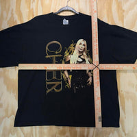 Vintage y2k cher singer concert 2000s tour concert t-shirt