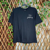 Vintage Y2K war black chicano rock funk band tour 00s tshirt