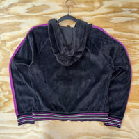 Vintage y2k fila sport femme 2000s velour zip up hoodie