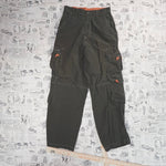 28x30 - Vintage Y2K windbreaker pants cargo carbon