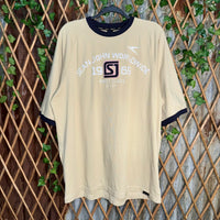 Vintage Y2K Sean John 00s hip hop embroidered ringer t-shirt