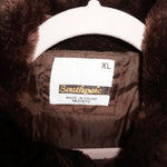 XL - Vintage Y2K south Pole brown 00s quilted puffer jacket