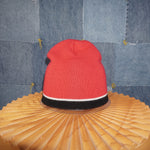 OSFA - Vintage / Y2K 00s skater style striped knitted beanie
